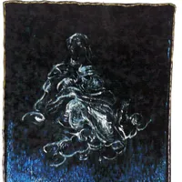 Il Drappellone del Palio del 16 agosto 1993, dipinto da Ruggero Savinio
