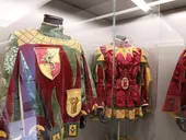 Galleria dei Costumi della Contrada del Drago, le Monture d'epoca esposte