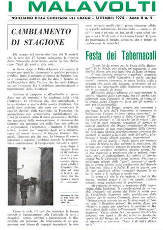 II/2 - Cambiamento di stagione