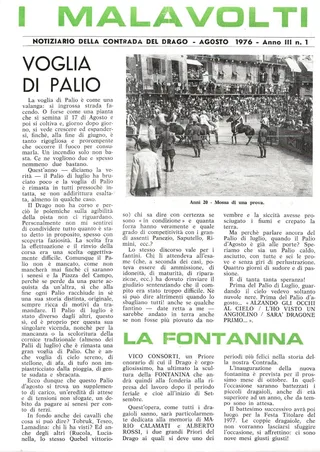 III/1 - Voglia di Palio