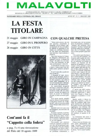 XV/1 - La Festa titolare