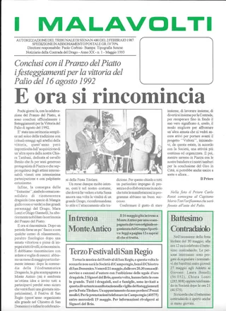 XX/1 - E ora si rincomincia