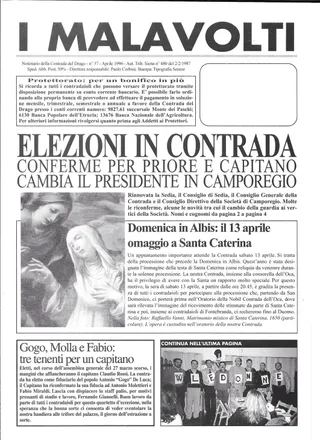 57 - Elezioni in Contrada